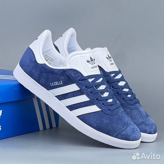 Кеды мужские Adidas Gazelle Blue