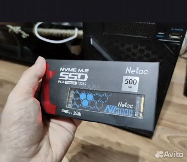 SSD M2 nvme netac 500GB