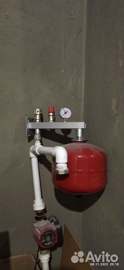 Расширительный бак для отопления комплект