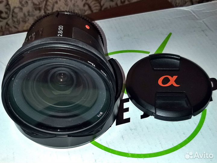 Объектив Sony 20/2.8 (SAL20F28) для Sony A