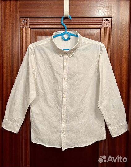 Рубашка белая для мальчика, Maag(Zara) 164