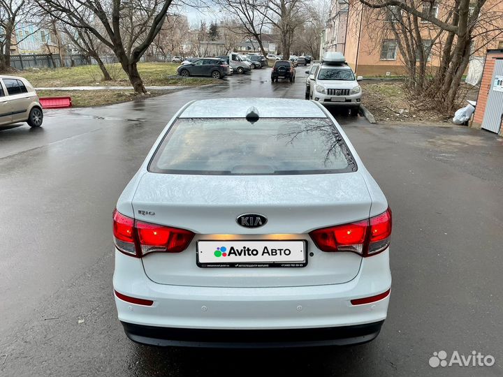 Kia Rio 1.6 AT, 2017, 139 000 км