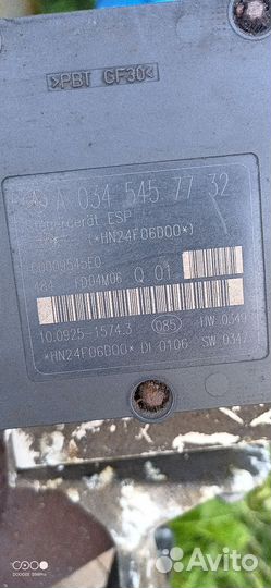 Блок абс mercedes w203