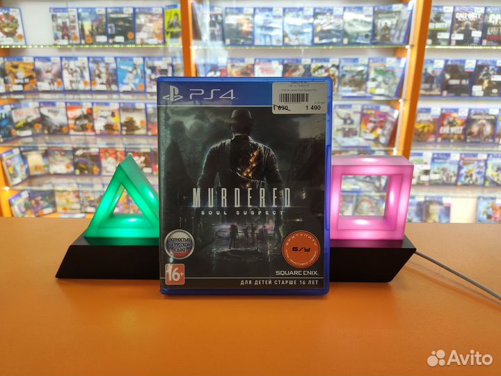 Sony playstation 4 игры Murdered soul suspect