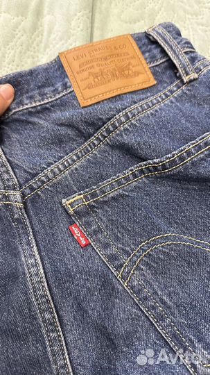 Джинсовые шорты levis premium