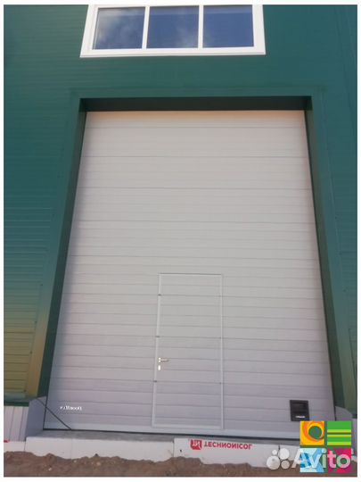 Гаражные ворота alutech