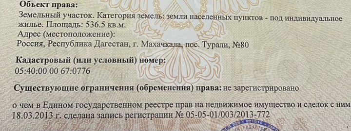 Участок 5,5 сот. (ИЖС)