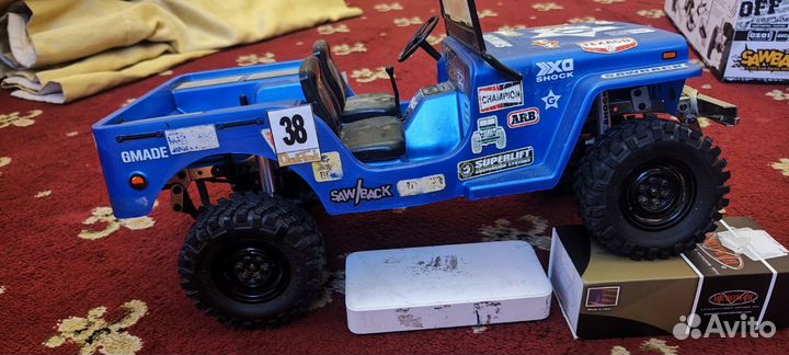 Rc трофи модель Gmade sawback