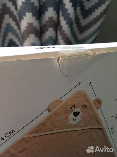 Полотенце детское медведь modi