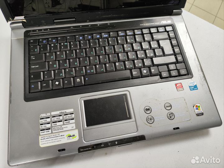 249 Ноутбук asus F5R на запчасти