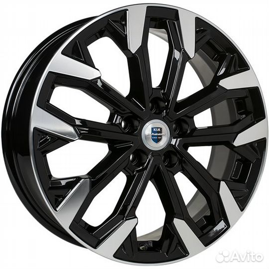 K&K Морейн : 6.5x17 5*108 Et:33 Dia:60.1 алмаз чёрный
