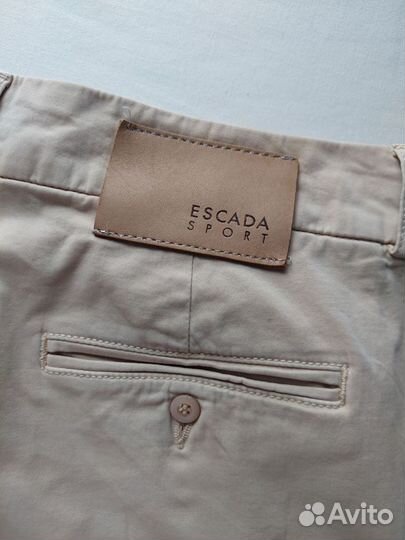 Джинсовые брюки escada