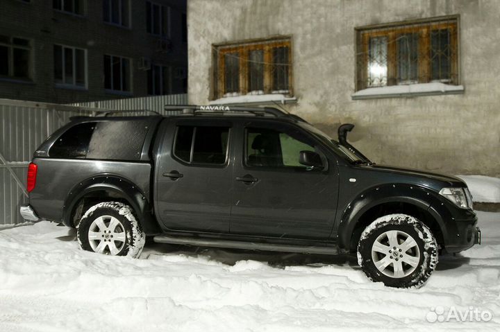 Расширители арок Nissan Navara 2011-2015