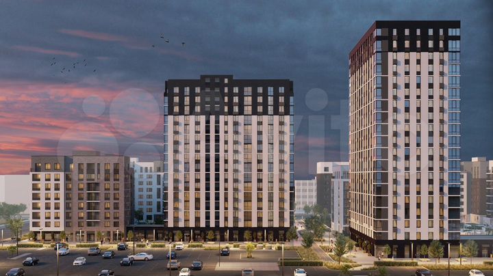 2-к. квартира, 65 м², 15/15 эт.