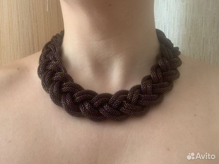 Жгут из бисера «Коса»