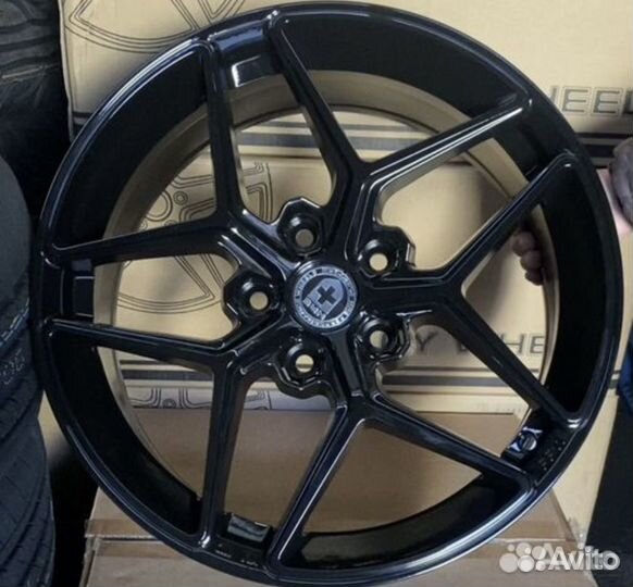 Диски hre r17 black для Vag 5-112