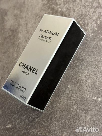 Chanel egoiste platinum eau de toilette 100 ml