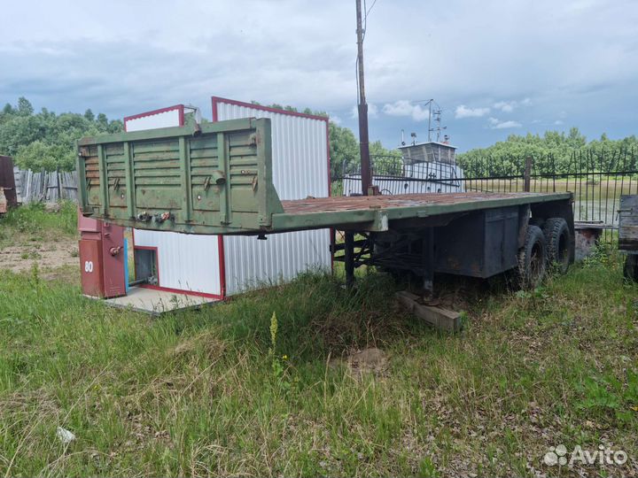 Полуприцеп контейнеровоз ОДАЗ 9370, 1990