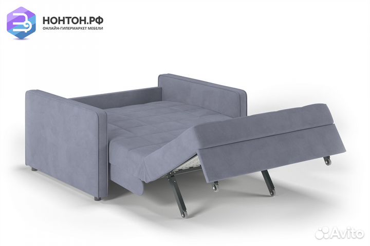 Диван аккордеон Модо темно-серый