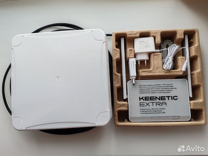 Комплект 4g Fibocom L850GL LTE cat9 Keenetic extr