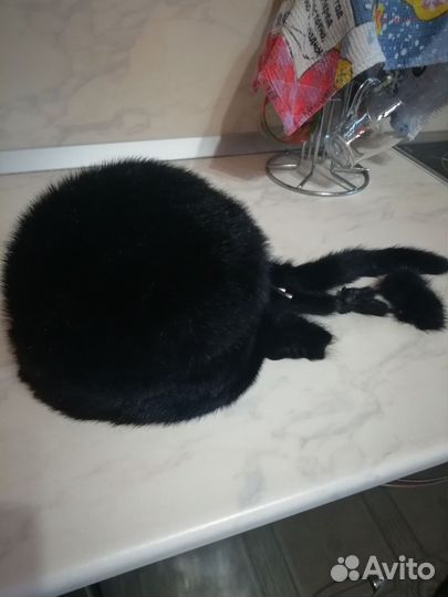 Шапка норковая женская бу