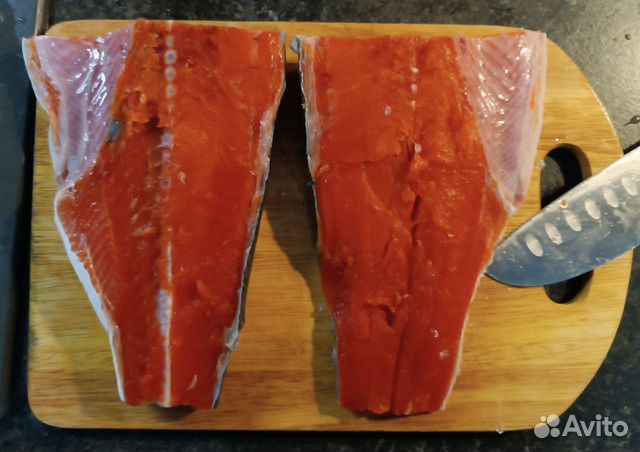 Филе красной рыбы слабосоленое объявление продам