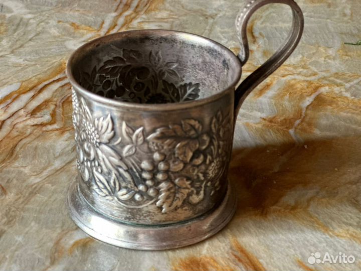 Винтажные подстаканники 6 комплект