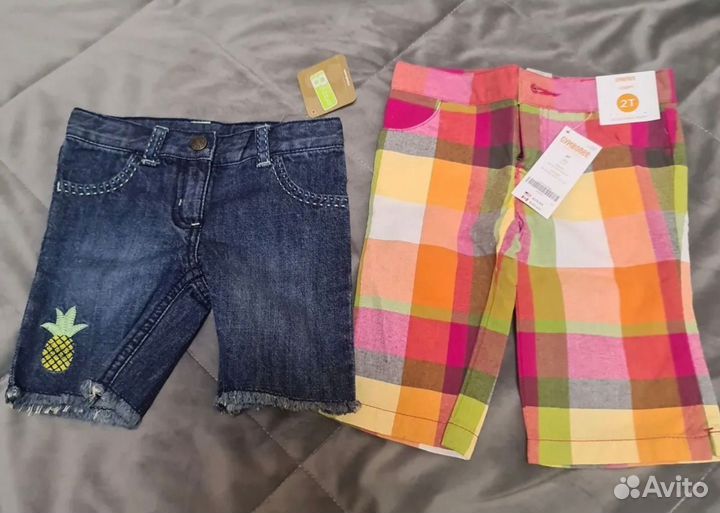 Пакет новых вещей на девочку 2-3года