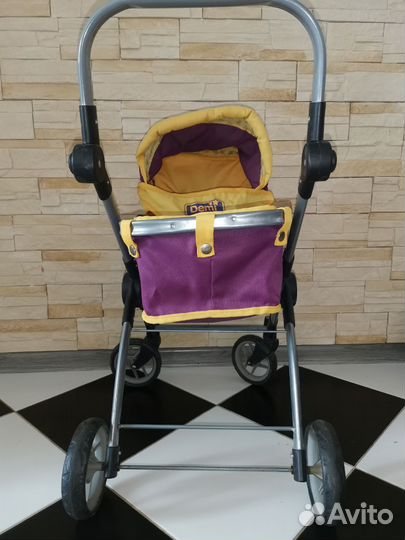 Коляска и автокресло для куклы (игрушка)