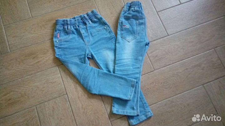 Джинсы для девочки 104