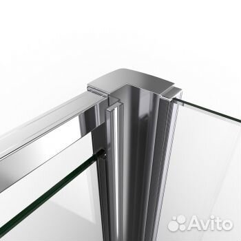 Душ. уголок Vincea 100x90 Chrome Стекло vsr-1i901