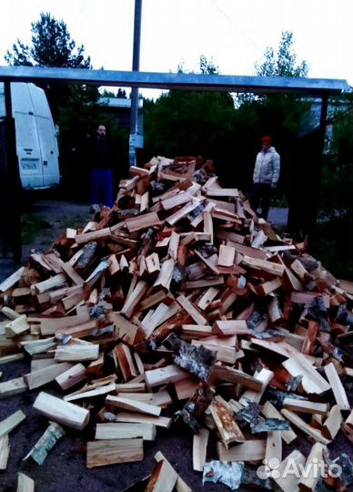 Дрова колотые Осиновые любого объема