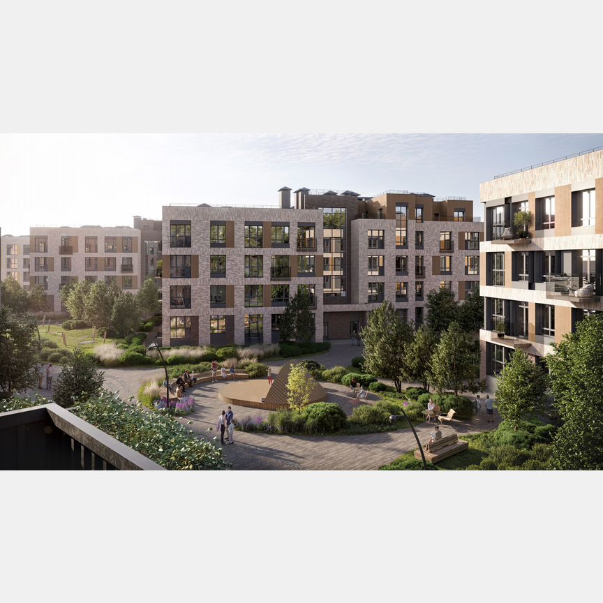 1-к. квартира, 43,8 м², 2/4 эт.