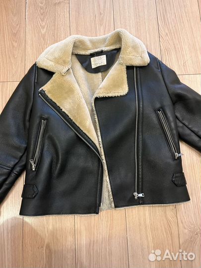 Дубленка zara детская