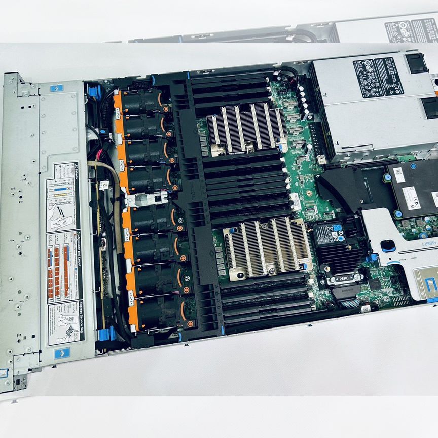 Сервер Dell R640 8sff 2*Xeon Gold 6144 128gb Perc