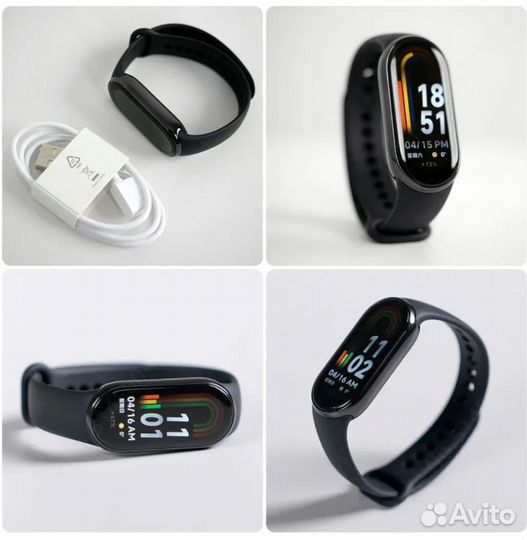 Фитнес-браслет Xiaomi SMART Band 8 CN, черный