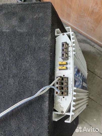 Сабвуфер и усилитель