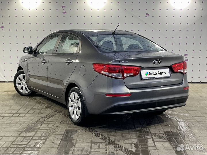 Kia Rio 1.4 МТ, 2016, 82 497 км