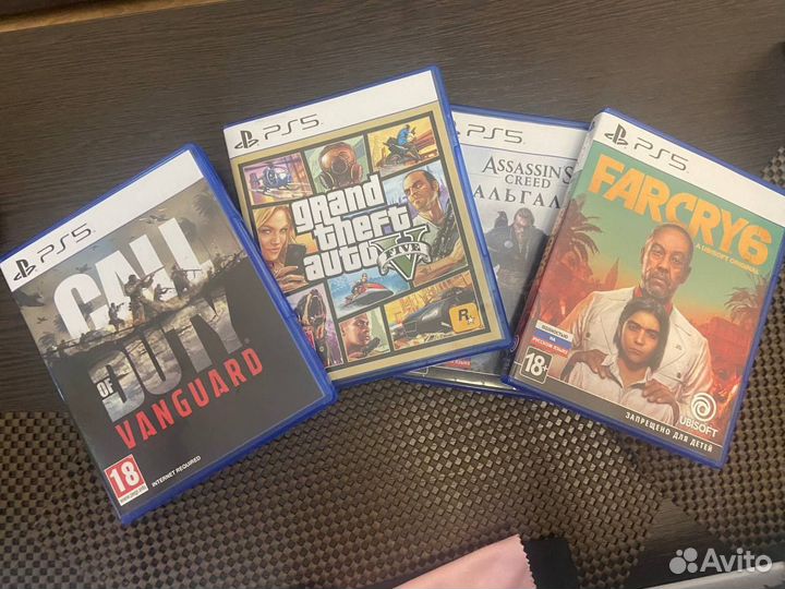 Игровая приставка ps5 с играми