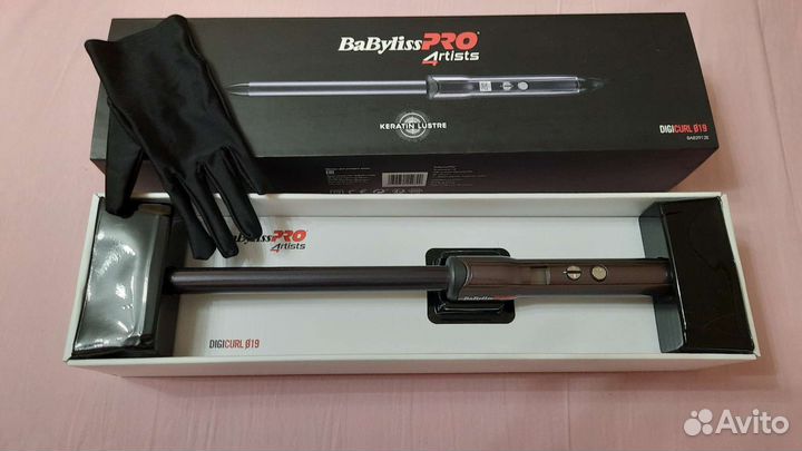 Щипцы для завивки волос babyliss pro