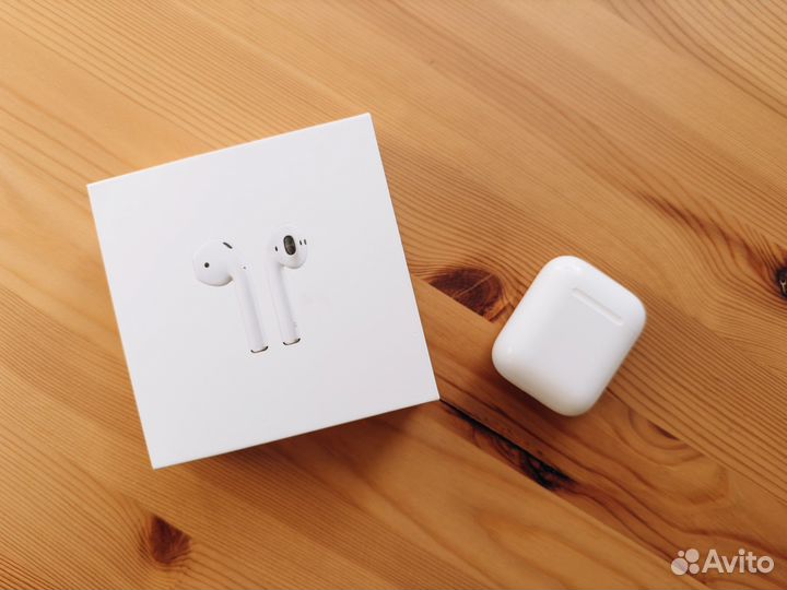 Беспроводные наушники apple airpods оригинал бу