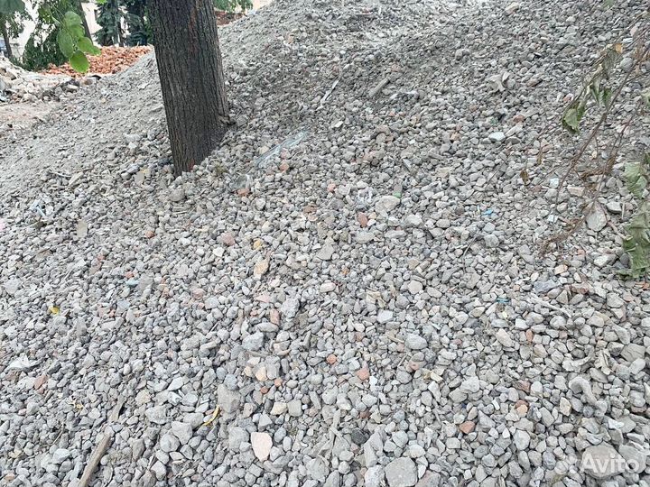 Щебень вторичный