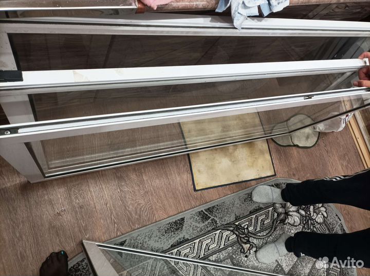 Алюминиевые окна на балкон бу