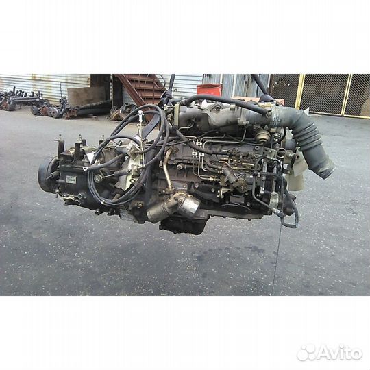 Двигатель двс с навесным isuzu ELF NKR63 4BE2 1989