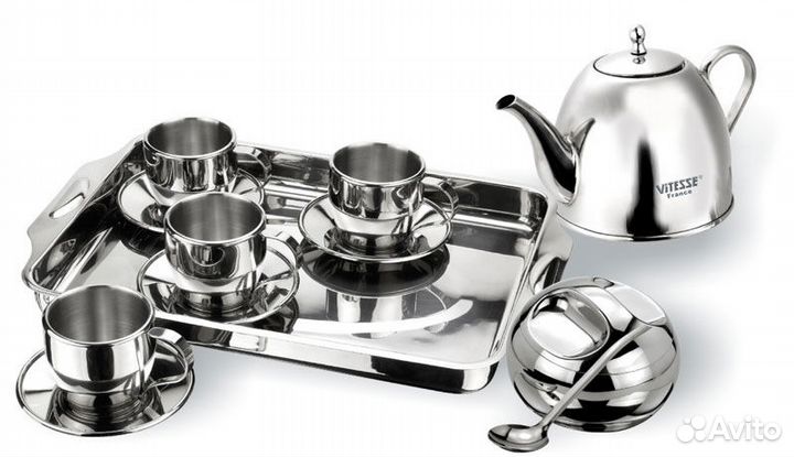 Чайный сервиз из н/ ст.vitesse VS