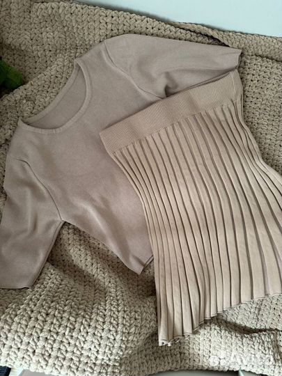 Трикотажный костюм женский