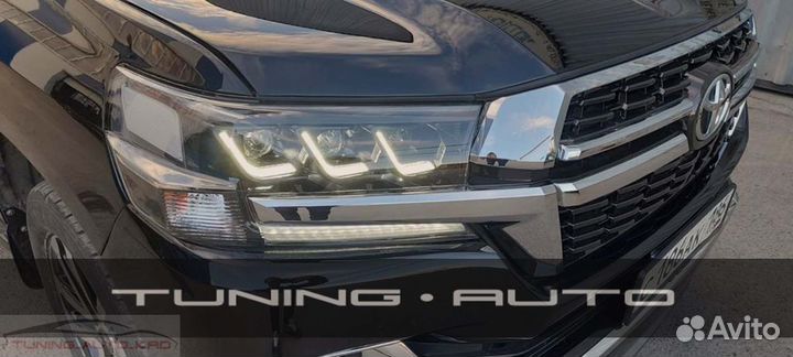 Фары Toyota Land Cruiser 200 Стиль Lexus N0709