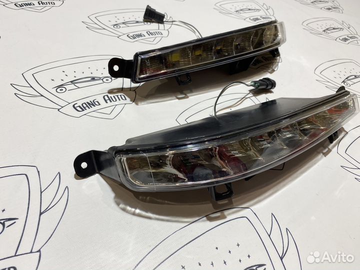 Дневные ходовые огни Mercedes W221 AMG 6.3 дхо
