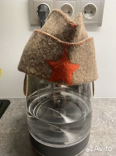 Пилотка шапка для бани