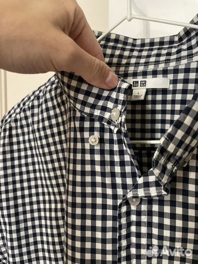 Рубашка uniqlo мужская